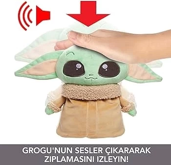 HPG48 | Star Wars Jumping Grogu Feature Plush - 2