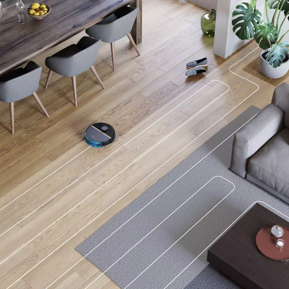 Philips HomeRun 7000 Serisi Aqua XU7000/01 Siyah Gold Akıllı Robot Süpürge - 6