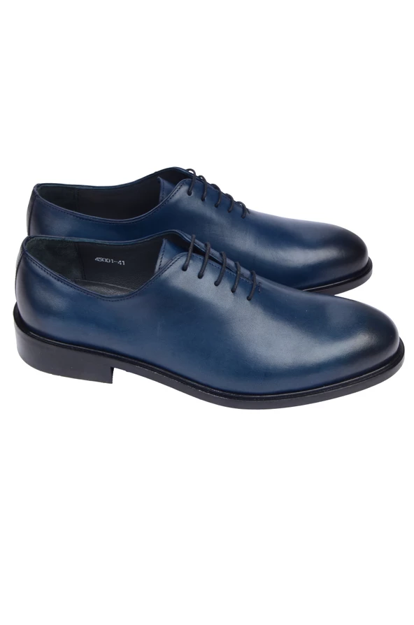 45001-Bağcıklı Düz Klasik Erkek Ayakkabı - 11