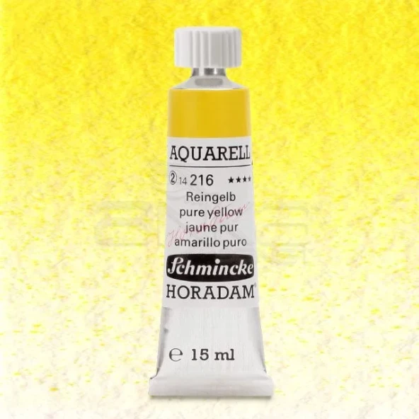 Schmincke Horadam Aquarell Tube 15ml Seri 2 Pure Yellow 216 ürün görseli 1