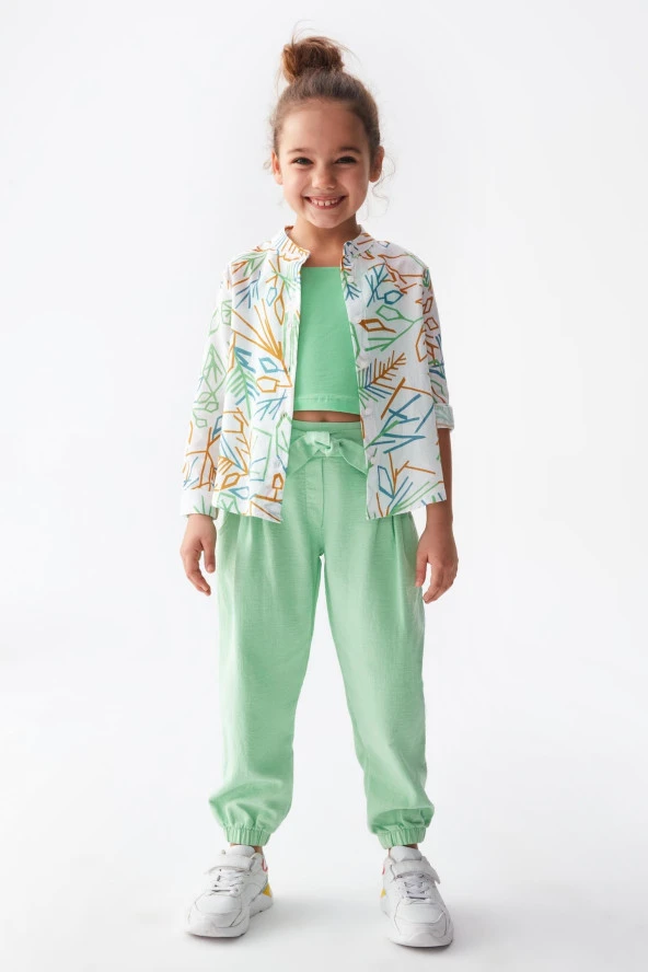 Kız Çocuk  Swan Gömlek 36509 - 9