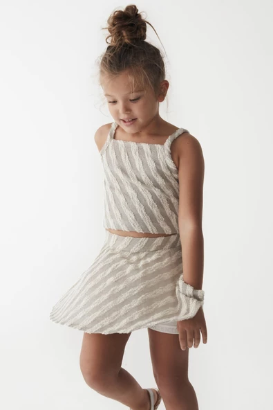 NK KİDS Kız Çocuk Star Crop Bluz 36518