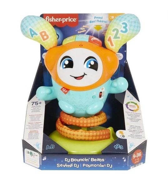Fisher-Price Sevimli DJ, 9 - 36 aylık, HJP89 - 5