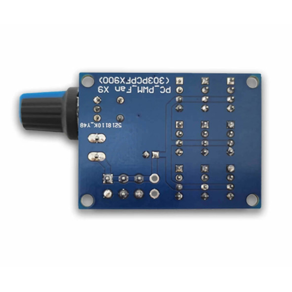 9 Kanal Dc 12V Pwm Fan Hız Kontrol Kartı Klemens Atx Besleme Soket Pot Kontrol Bilgisayar Pc Cpu - 2