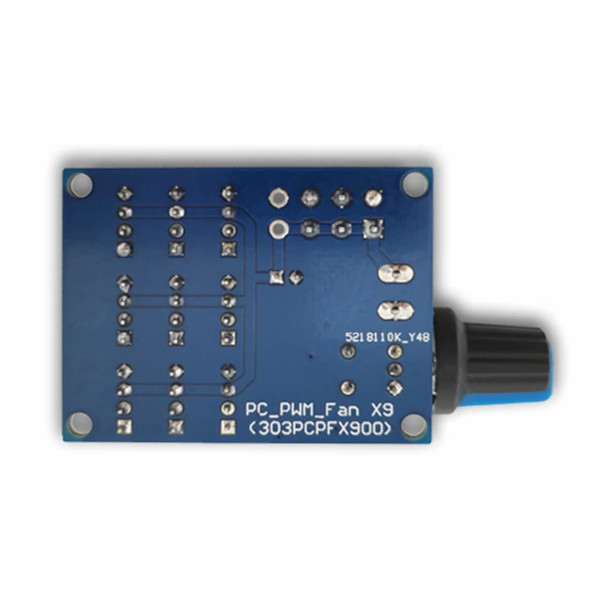 9 Kanal Dc 12V Pwm Fan Hız Kontrol Kartı Klemens Atx Besleme Soket Pot Kontrol Bilgisayar Pc Cpu - 7