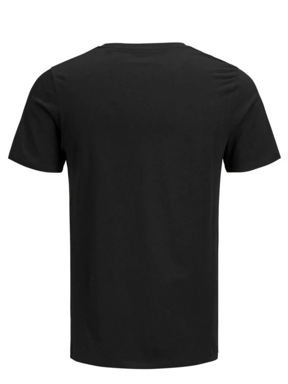 Jack Jones Logo Crew Neck Noos Erkek Tişört 12137126 - 4