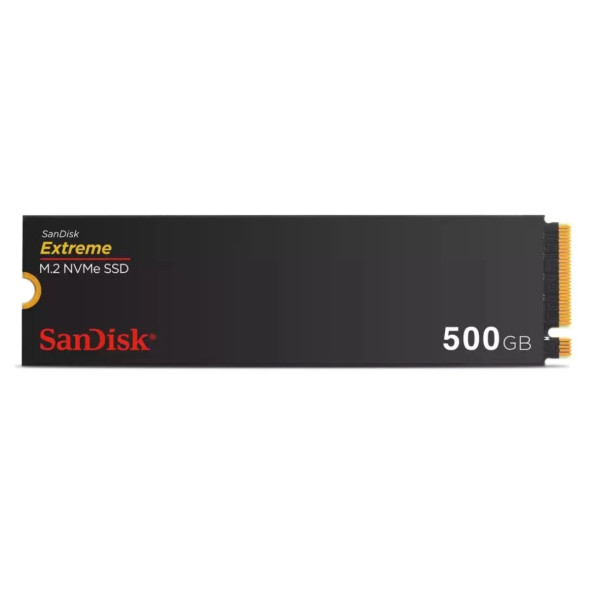 SanDisk Extreme 500GB 5000MB-4000MB/s M.2 PCIe Gen 4.0 NVMe SSD SDSSDX3N-500G-G26