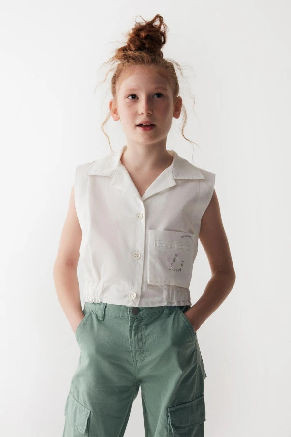 Kız Çocuk Carina Gömlek 36398 - Resim 7