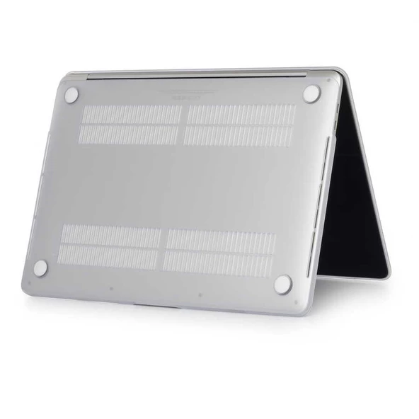 Vendas Apple Macbook 13.6′ Air 2024 M2 A2681 Zore MSoft Kristal Kapak - 10