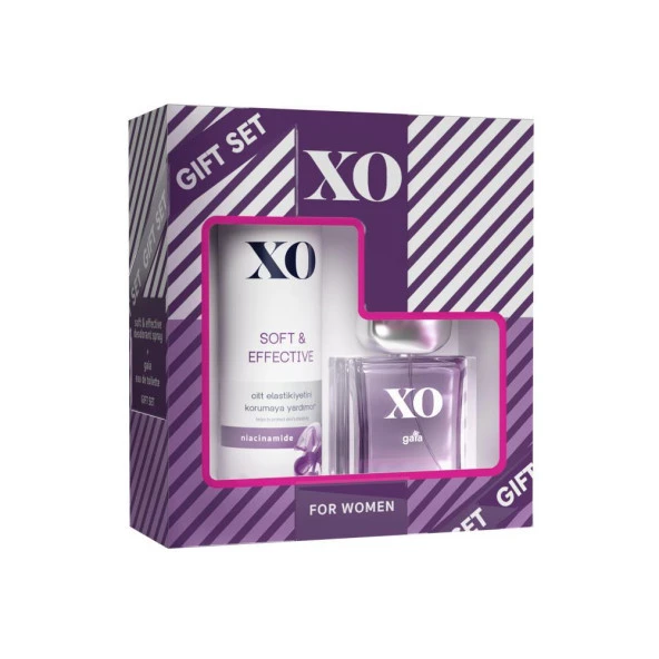 XO Soft Deodorant 150 ml Gaia Edt 50 ml