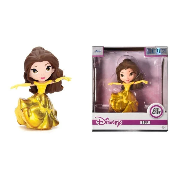 253071006 Disney Prensesleri Altın Elbisesi Belle 4'' Figür - Simba