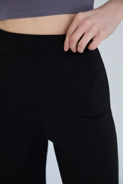 Günlük Toparlyıcı Boru Paça Yürüyüş Pantolonu İnceltici Sıkılaşltırıcı - 3