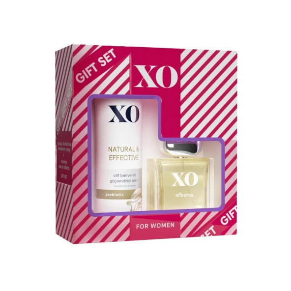 Xo Parfüm Minerva 50 ml+Natural Deodorant 150 ml