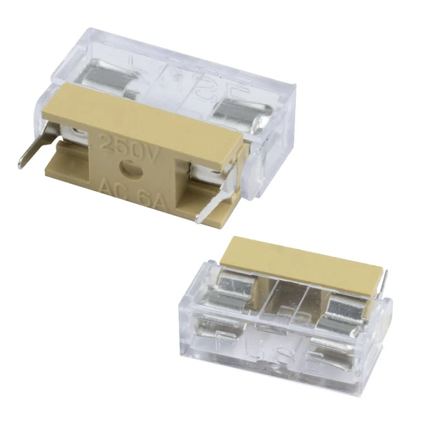 Ayt Diktörtgen Tip 5x20 Pcb Sigorta Yuvası Dikdörtgen Tip - 2