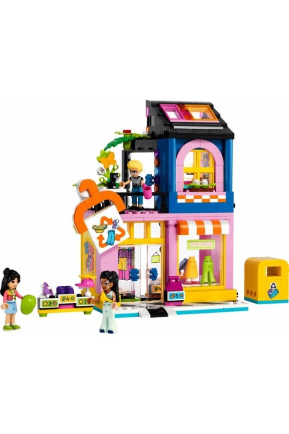 LEGO ® Friends Vintage Giyim Mağazası 42614 - Yaratıcı Oyuncak Yapım Seti (409 Parça) - 4
