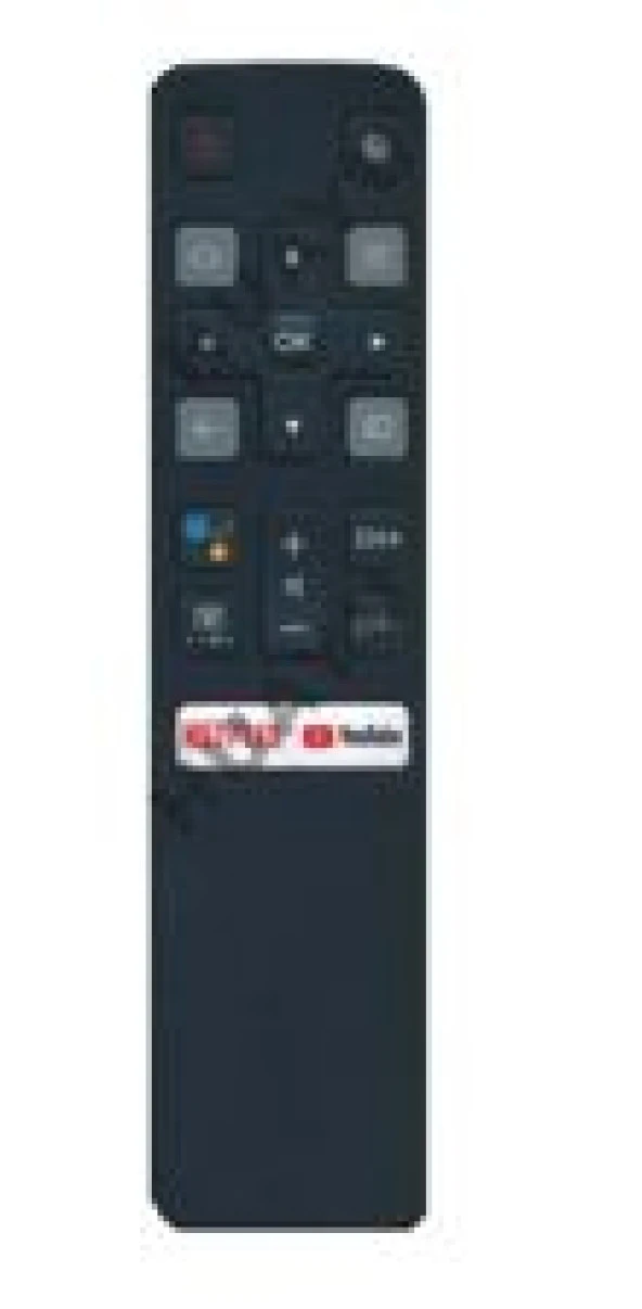 KL TCL RC802V FNR1/HTC120 NETFLIX-YOUTUBE TUŞLU LCD LED TV KUMANDA (44DEX34)