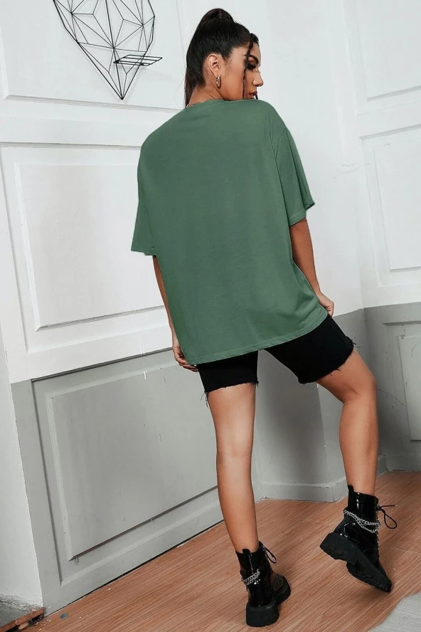 uyguntarz Unisex Kalp Baskılı T-shirt - 4