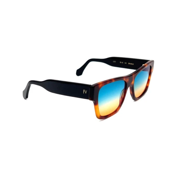 Franco Vital FV NUT BRN/BLK Unisex Güneş Gözlüğü - Resim 5