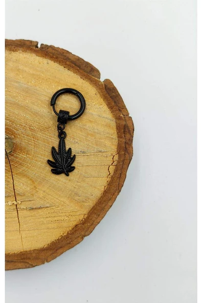 Çelik Figürlü Sallantılı Unısex Küpe ürün görseli 1