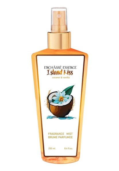 Enchasse Essence  Island Kiss Vücut Spreyi Coconut&Vanilla 250 Ml