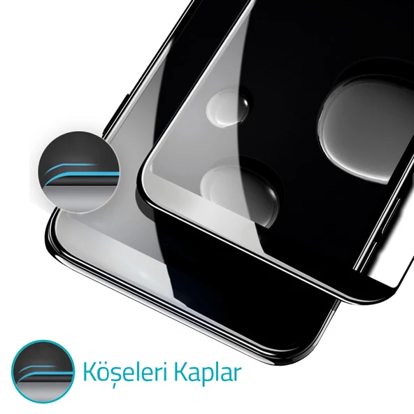 Bufalo Xiaomi Redmi Note 7 Ekran Koruyucu 5D Temperli Cam Siyah - 4