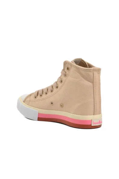 BENETTON BN-30189 SNEAKERS GENÇ KIZ YAZLIK KETEN BOT - 6