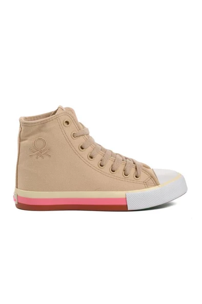 BENETTON BN-30189 SNEAKERS GENÇ KIZ YAZLIK KETEN BOT