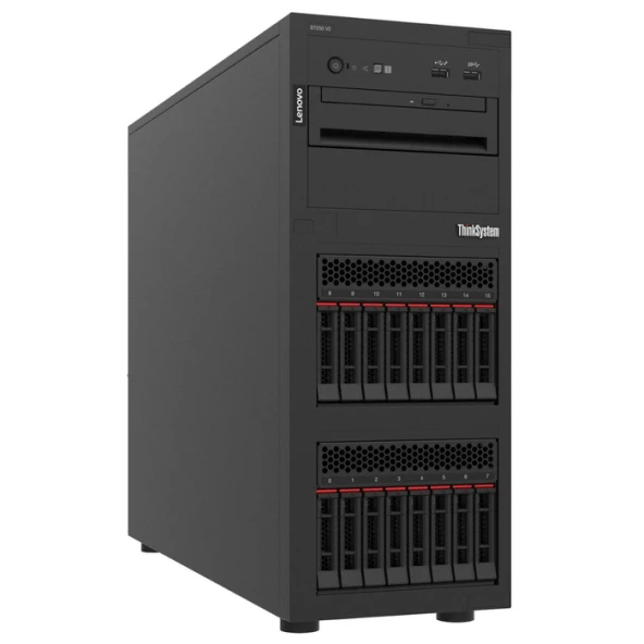 LENOVO SERVER 7D8FA01LEA THINKSYSTEM ST250 V2 E-2356G 6C 3.2GHz 1x32GB O/B 5350-8i 1x750W TITANIUM XCC ENT NO DVD TOWER