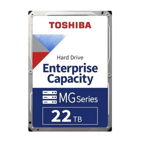 TOSHIBA MG10AFA22TE MG Series 3.5" 22TB 7200rpm 512MB SATA Enterprise 7/24 Harddisk