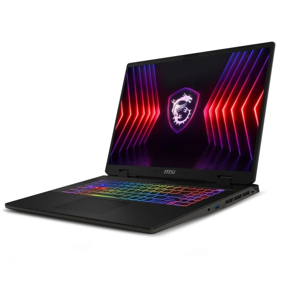 MSI NB SWORD 17 HX B14VEKG-053XTR I7-14700HX 32GB DDR5 RTX4050 GDDR6 6GB 1TB SSD 17.0 FHD+ 165Hz DOS - 3