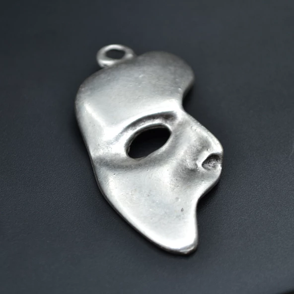 The Phantom Of The Opera - Maske Kolye Ucu - Antik Gümüş Kaplama - Kod:29 - 1