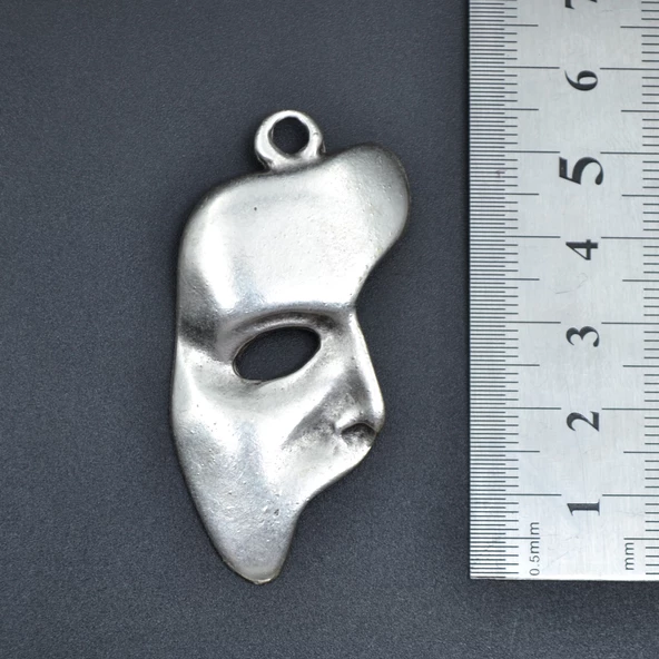 The Phantom Of The Opera - Maske Kolye Ucu - Antik Gümüş Kaplama - Kod:29 - 3