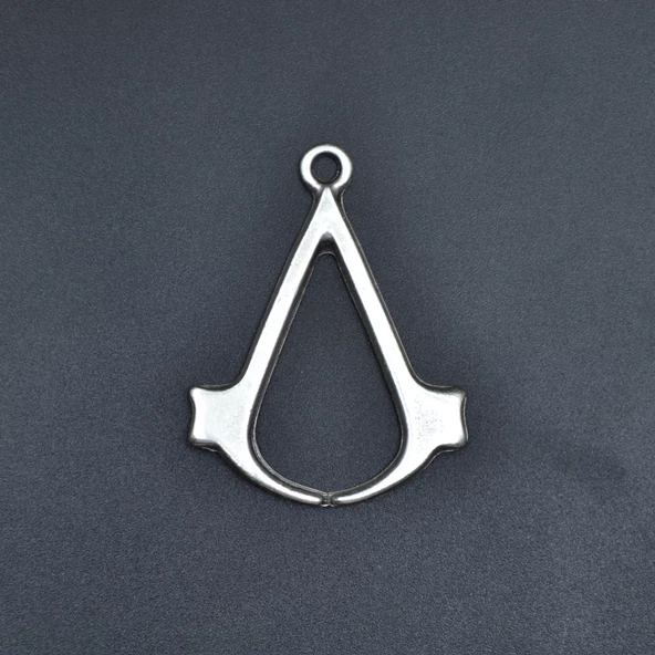 Assassin's Creed Kolye Ucu - Antik Gümüş Kaplama - Kod:33 - Resim 2