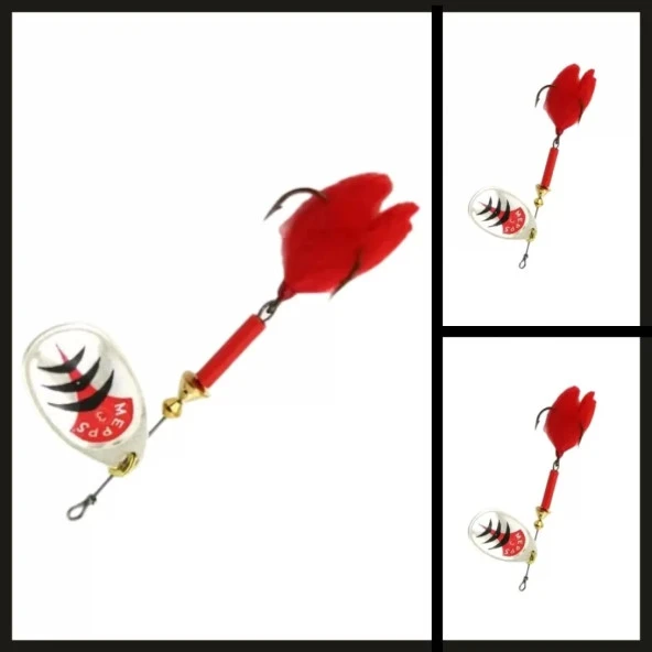 Uyguna-Yakala Gümüş No:1 Mepps Winner-ÖKŞ.057 - Resim 2