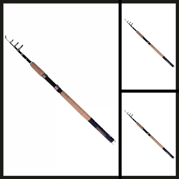 Uyguna-Yakala 2.40 Mt (40-80 Atar) Teleskopik Carbon Kamış-KMŞ.453 - Resim 2