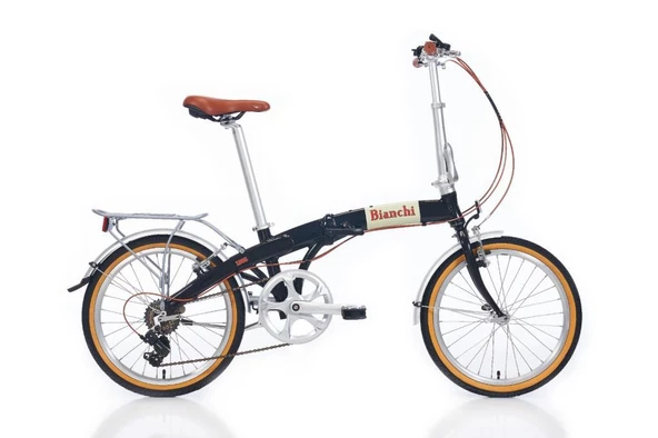 Bianchi New VINTAGE FOLDİNG 7V Katlanır Bisiklet 2024 Model