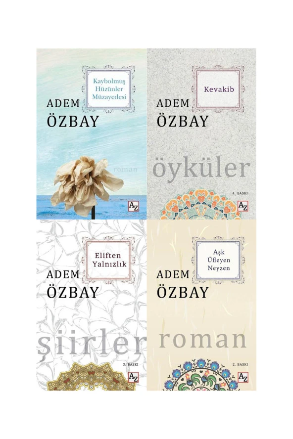 Adem Özbay Kitapları Seti - 4 Kitap