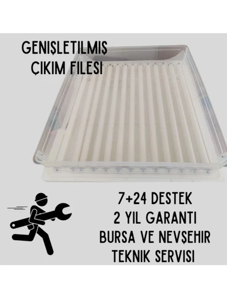 Tosbai Evonest Kuluçka Makinesi 110-130 Tavuk Yumurtalı 5 Programlı Nem Göstergeli (Ücretsiz Danışmanlık Hizmeti) - 6