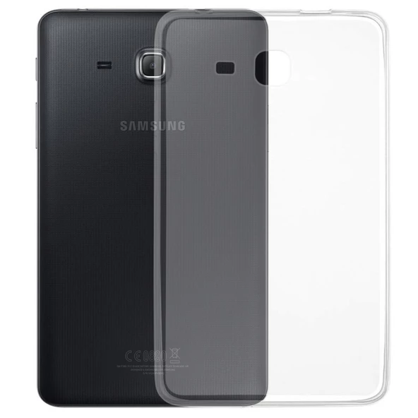 Samsung Galaxy Tab A T280 7" Kılıf Şeffaf Silikon Arka Kapak