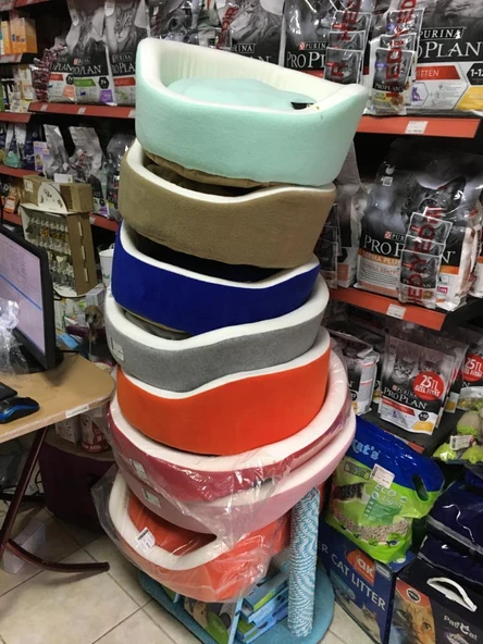 Bedspet Ağızlıklı Sepet Kedi Köpek Yuvası No:3 - Resim 7