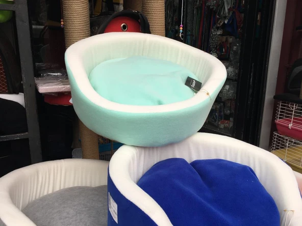 Bedspet Ağızlıklı Sepet Kedi Köpek Yuvası No:3 - Resim 4