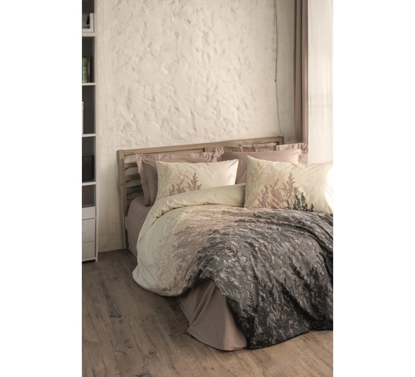 Cotton Box Dual Tek Kişilik Nevresim Takımı Lindon Bej