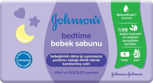 Johnson's Baby Johnson's Baby Sabun 90 Gr Bedtime X 2 Adet