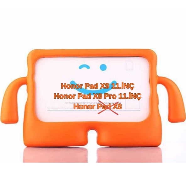 Huawei Honor Pad X9A / X9 / X8 Pro 11.5 inç Kılıf Çocuklara Özel Silikon Case (Düz X8 Değildir) - 1