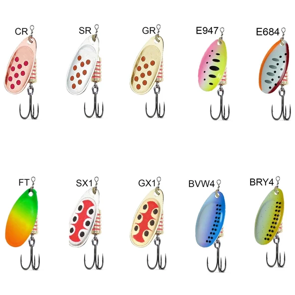 Lucky John Spin X Round 11gr No:4 Döner Kaşık   E684 ürün görseli