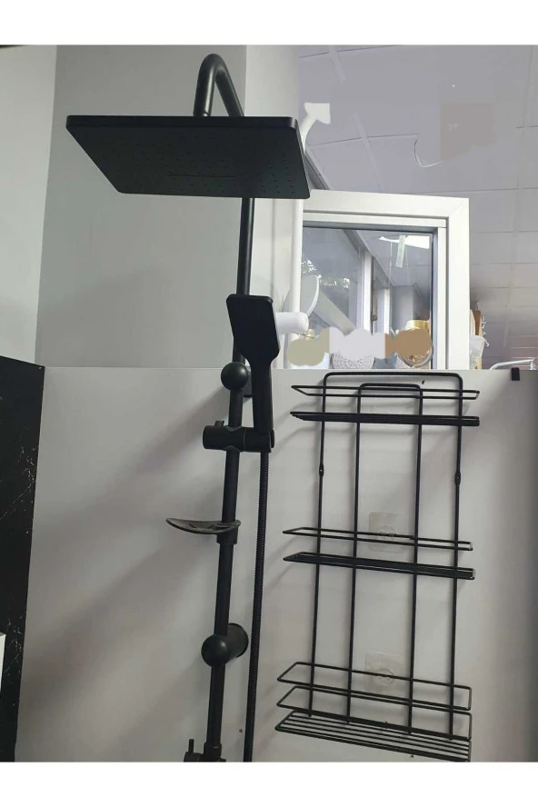 Tekno Trust Full Siyah Robot Duş Seti Nairobi 5 Yıl Garantili - 4