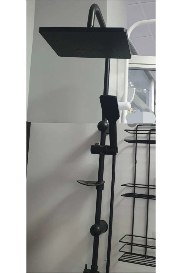 Tekno Trust Full Siyah Robot Duş Seti Nairobi 5 Yıl Garantili - 5