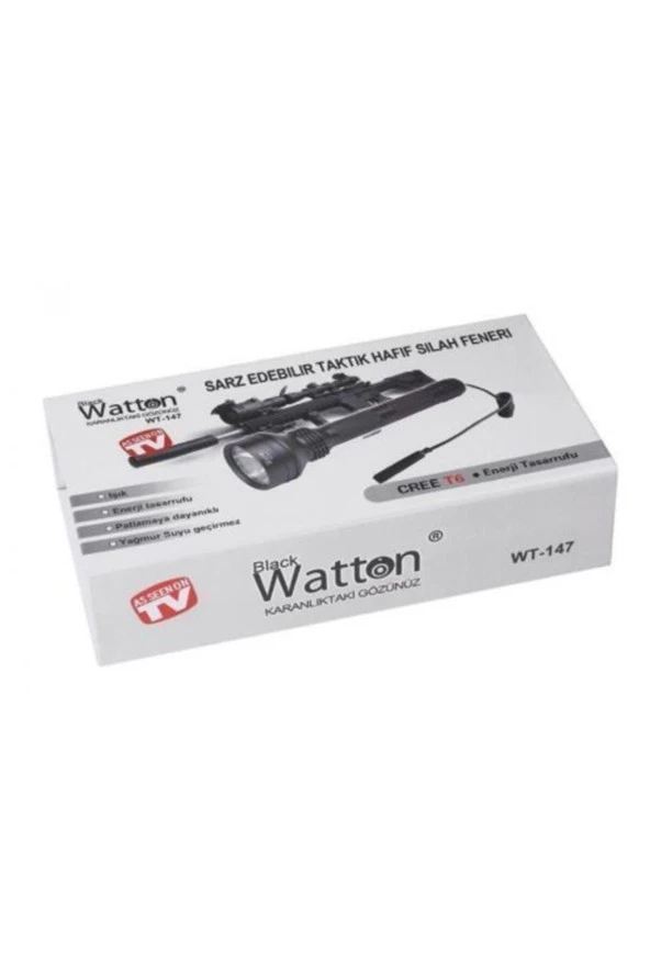 Watton Wt-147 T6 Led El Feneri Çok Kuvvetli - 4