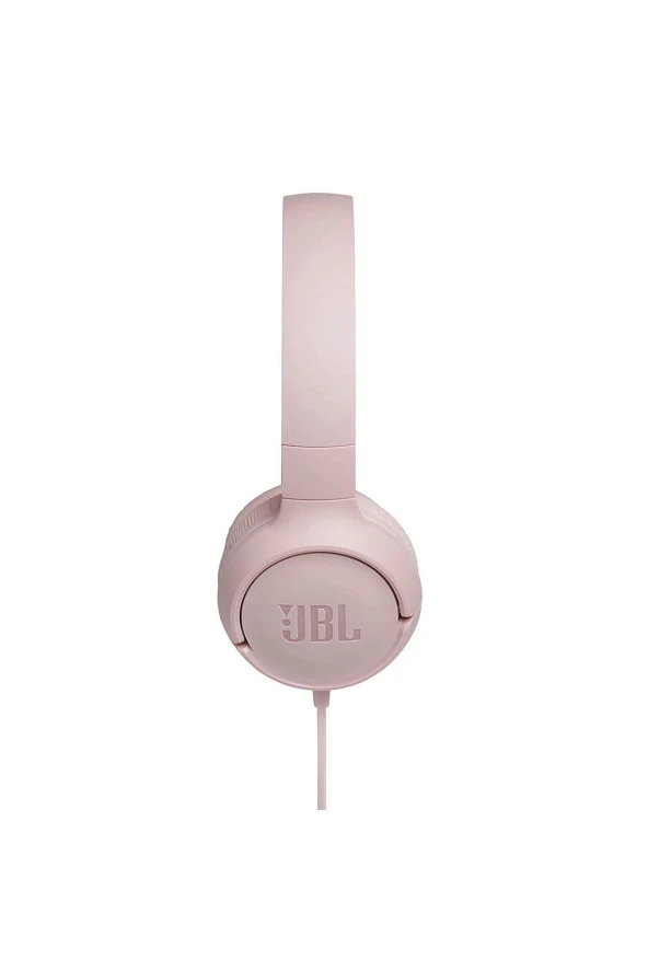 JBL T500 Mikrofonlu Kablolu Kulak Üstü Pembe Kulaklık - 3