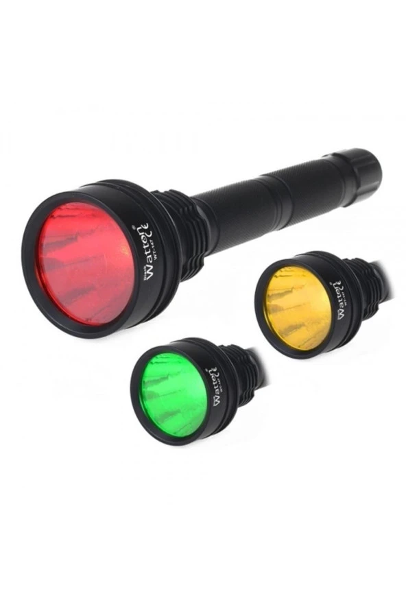 Watton Güçlü Profesyonel Tüfek Feneri Wt-147 - 3